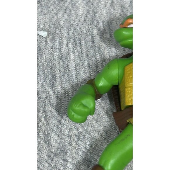 2007 TMNT Teenage Mutant Ninja Turtles McDonalds Michelangelo Action Figure Toy - Picture 3 of 10